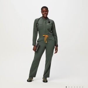 FIGS scrub jumpsuit with long sleeves size  L